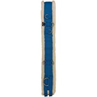 Cinchuelo de Shires- de nailon- con forro de vellón- azul- Extra grande